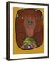 Smile Grizzley-Jennie Cooley-Framed Giclee Print