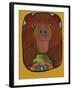 Smile Grizzley-Jennie Cooley-Framed Giclee Print