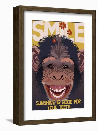 Smile III-Ken Hurd-Framed Art Print