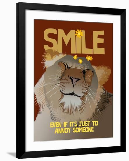 Smile IV-Ken Hurd-Framed Giclee Print