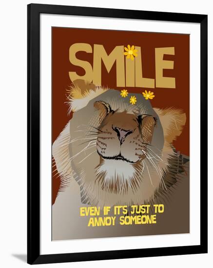 Smile IV-Ken Hurd-Framed Giclee Print