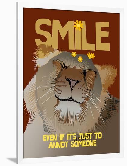 Smile IV-Ken Hurd-Framed Giclee Print