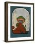 Smile Moose-Jennie Cooley-Framed Giclee Print