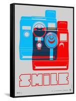 Smile Polaroid Poster-NaxArt-Framed Stretched Canvas