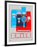 Smile Polaroid Poster-NaxArt-Framed Premium Giclee Print