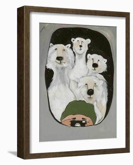 Smile Polars-Jennie Cooley-Framed Giclee Print