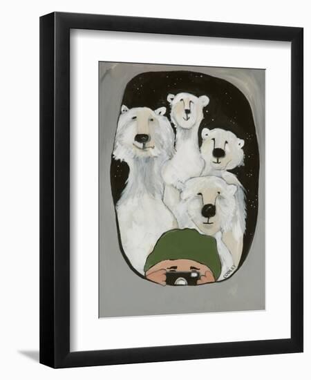 Smile Polars-Jennie Cooley-Framed Giclee Print