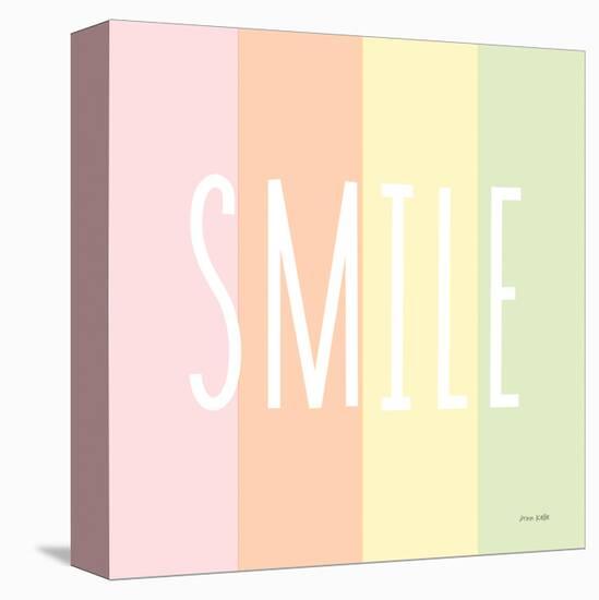 Smile Rainbow-Ann Kelle-Stretched Canvas