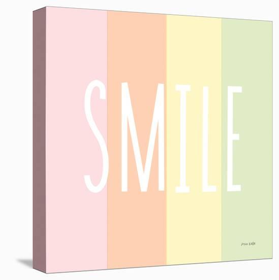 Smile Rainbow-Ann Kelle-Stretched Canvas