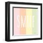 Smile Rainbow-Ann Kelle-Framed Art Print