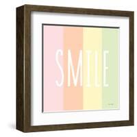 Smile Rainbow-Ann Kelle-Framed Art Print