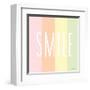 Smile Rainbow-Ann Kelle-Framed Art Print