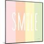 Smile Rainbow-Ann Kelle-Mounted Art Print