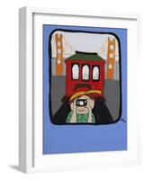 Smile San Francisco-Jennie Cooley-Framed Giclee Print