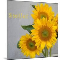 Smile: Sunflower Bouquet-Nicole Katano-Mounted Photo