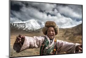 Smile, Tibet-Sarawut Intarob-Mounted Photographic Print