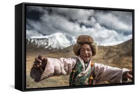 Smile, Tibet-Sarawut Intarob-Framed Stretched Canvas