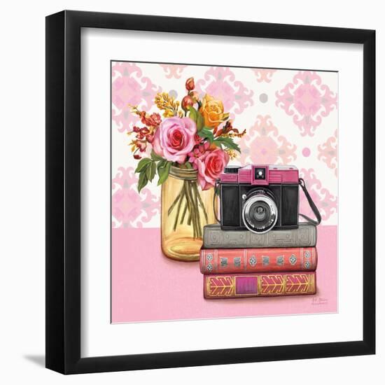 Smile Vintage Vignette-Art Atelier Alliance-Framed Art Print