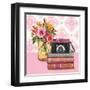 Smile Vintage Vignette-Art Atelier Alliance-Framed Art Print