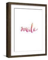 Smile-Brett Wilson-Framed Art Print