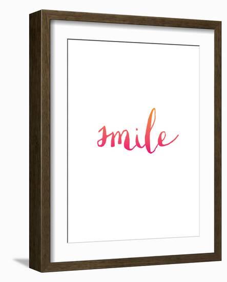 Smile-Brett Wilson-Framed Art Print