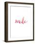 Smile-Brett Wilson-Framed Art Print