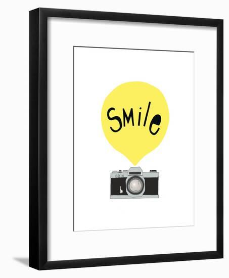 Smile-Seventy Tree-Framed Giclee Print