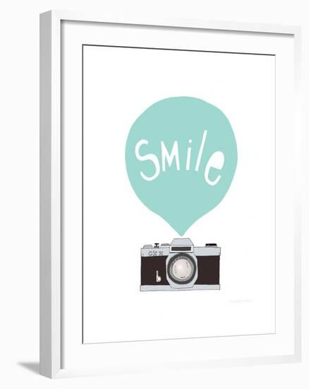 Smile-Seventy Tree-Framed Giclee Print