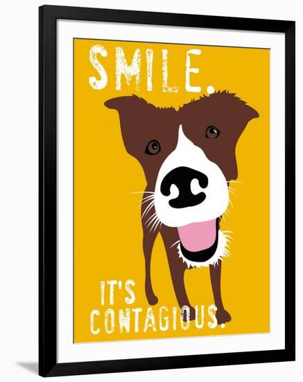 Smile-Ginger Oliphant-Framed Art Print