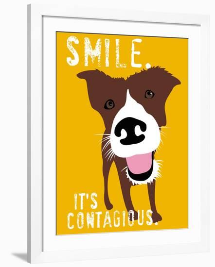 Smile-Ginger Oliphant-Framed Art Print