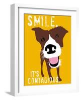 Smile-Ginger Oliphant-Framed Art Print