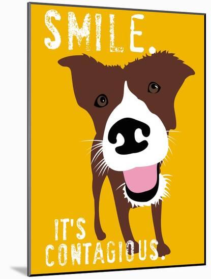 Smile-Ginger Oliphant-Mounted Art Print