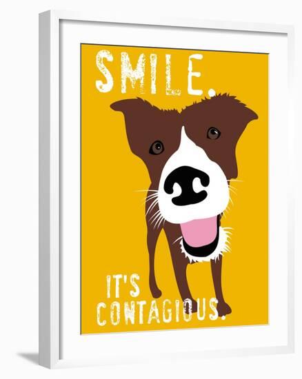 Smile-Ginger Oliphant-Framed Art Print