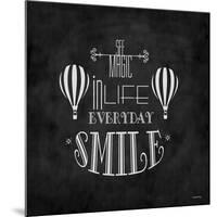 SMILE-Leslie Wing-Mounted Giclee Print