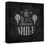 SMILE-Leslie Wing-Framed Stretched Canvas