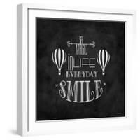 SMILE-Leslie Wing-Framed Giclee Print