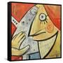 Smile-Tim Nyberg-Framed Stretched Canvas