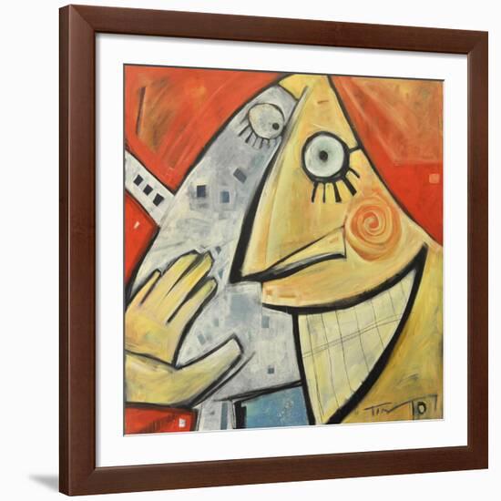 Smile-Tim Nyberg-Framed Giclee Print