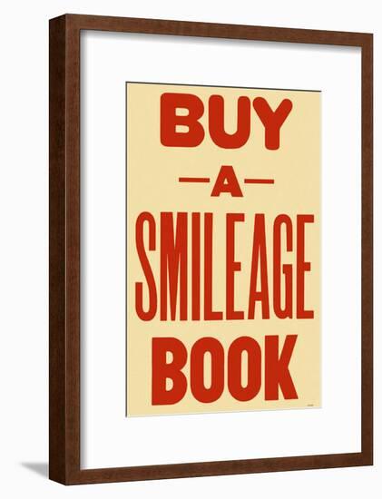 Smileage-null-Framed Poster