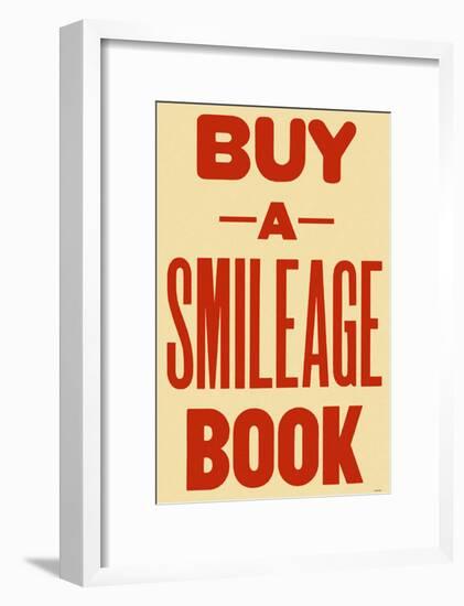 Smileage-null-Framed Poster