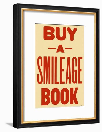 Smileage-null-Framed Poster