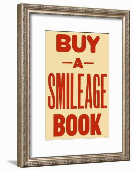 Smileage-null-Framed Poster