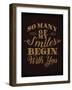 Smiles Gold-Ashley Sta Teresa-Framed Art Print