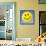 Smiley Face Symbol-Detlev Van Ravenswaay-Framed Stretched Canvas displayed on a wall