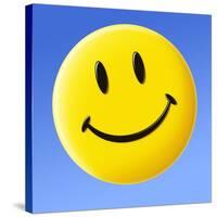 Smiley Face Symbol-Detlev Van Ravenswaay-Stretched Canvas