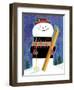 Smiley Snowman - Jack and Jill, January 1957-Jack Weaver-Framed Premium Giclee Print