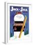 Smiley Snowman - Jack and Jill, January 1957-Jack Weaver-Framed Giclee Print