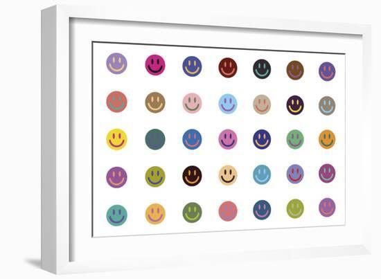 Smilies-Gerry Baptist-Framed Giclee Print