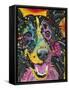 Smiling Collie-Dean Russo-Framed Stretched Canvas