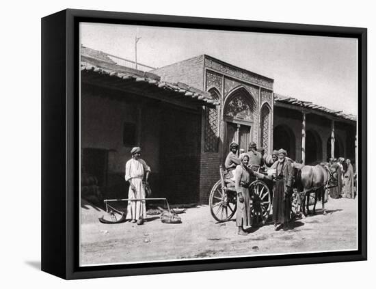 Smiling Faces, Iraq, 1925-A Kerim-Framed Stretched Canvas